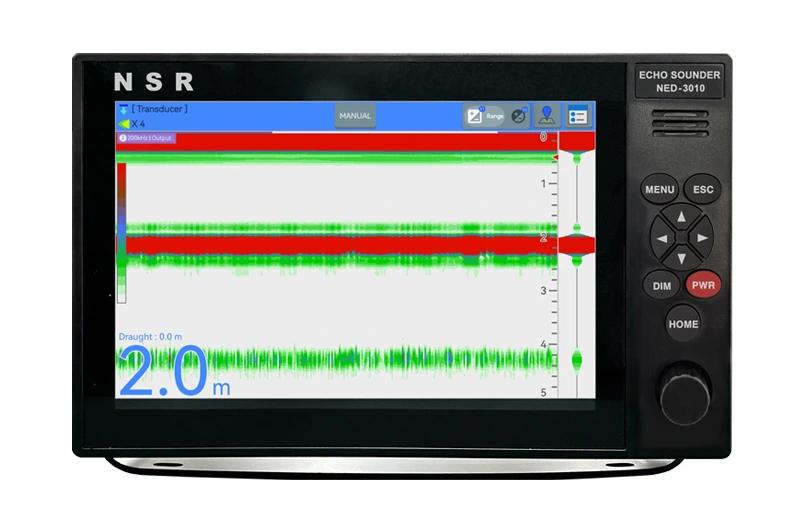 NSR NED-3010 Эхолот 10.1" сертифицированное морское оборудование NSR